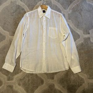 Men’s Boss linen shirt